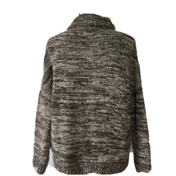 Christian Siriano Sweater Wool Blend Size XS Cozy Chunky Textured Knit Oversized - Picture 3 of 10